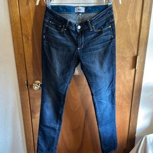 PAIGE Blue Skinny Jeans Classic Denim Style